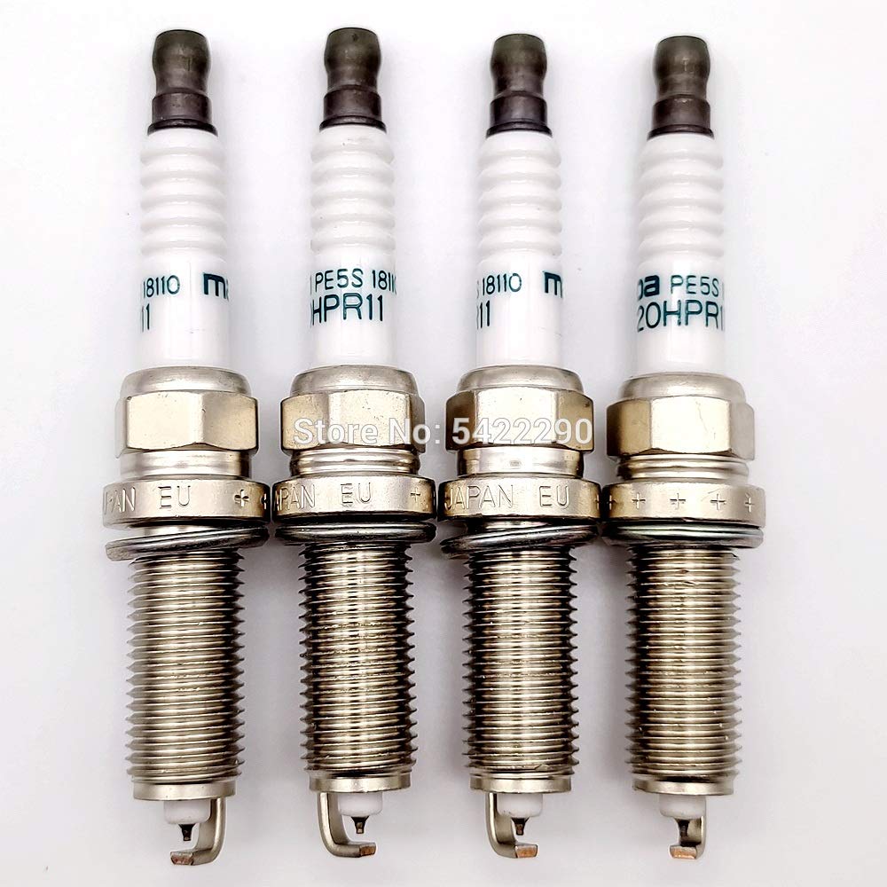1▲　３分５分　3m Amazon.com: 4Pcs Pe5S-18-110 Zc20Hpr11 Iridium Spark Plug For